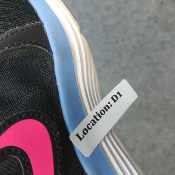 Nike Dual Fusion ST3 Womens Size 6 Running Shoe Black Blue Pink 657498-003 - Picture 10 of 10